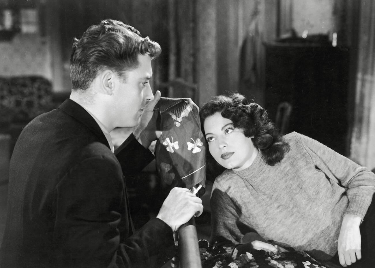 Behind The Scenes Of &Amp;Quot;The Killers,&Amp;Quot; With Burt Lancaster, Directed By Robert Siodmak, 1946