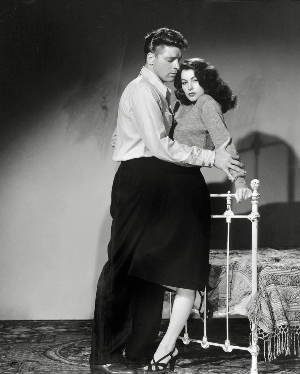 Lancaster, Ava Gardner, In &Amp;Quot;The Killers,&Amp;Quot; 1946