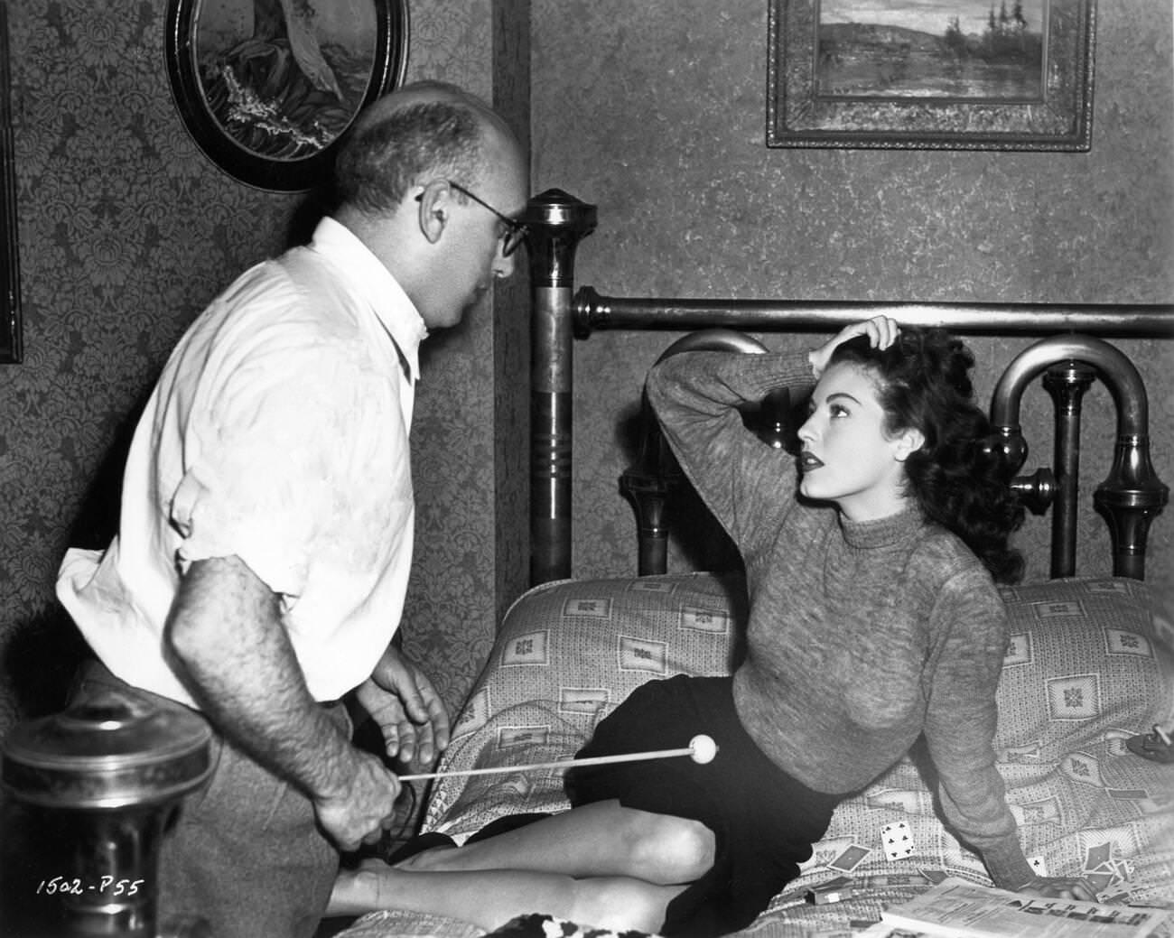Burt Lancaster, Ava Gardner In &Amp;Quot;The Killers,&Amp;Quot; 1946