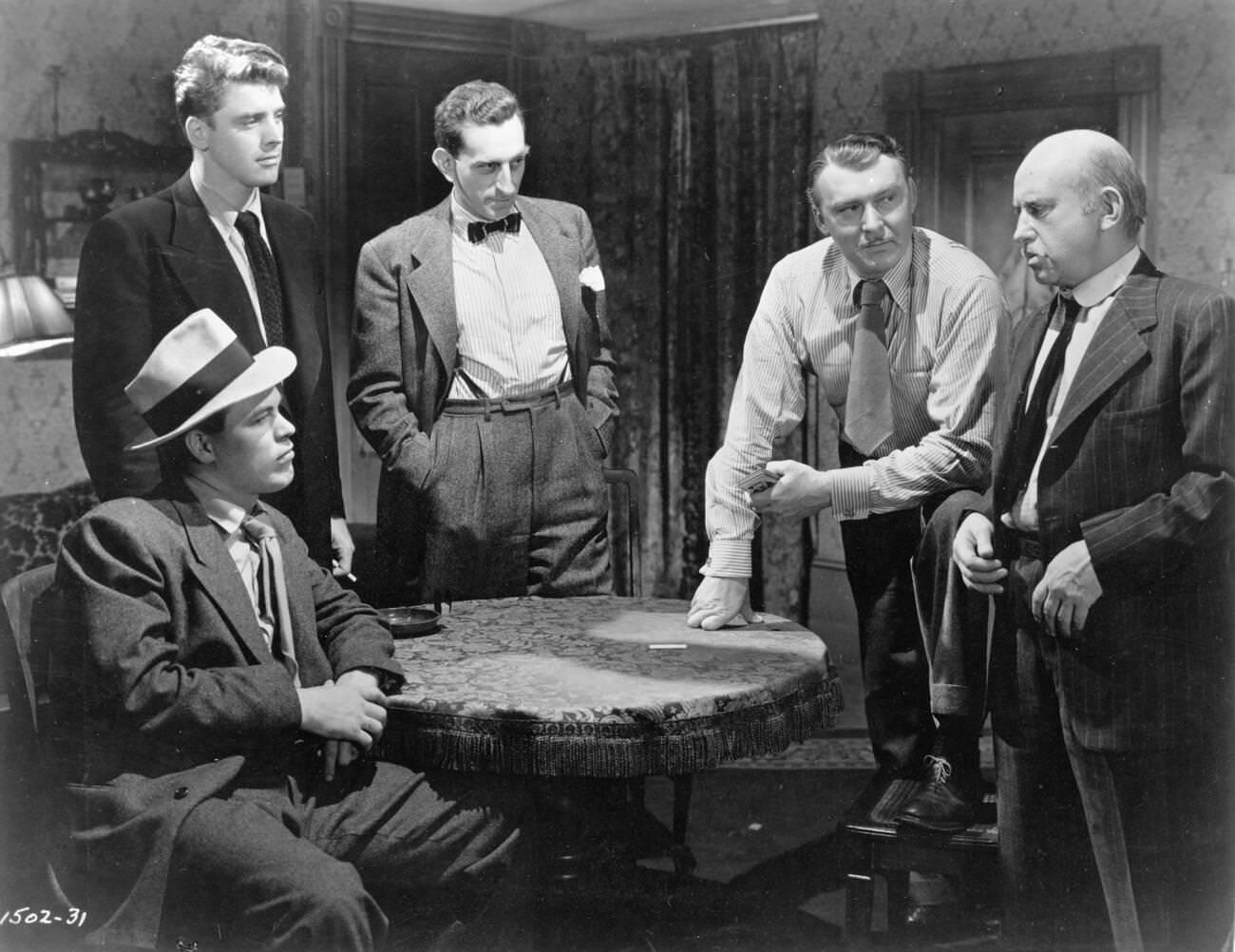 Boxing Scene With Burt Lancaster In &Amp;Quot;The Killers,&Amp;Quot; Directed By Robert Siodmak, 1946