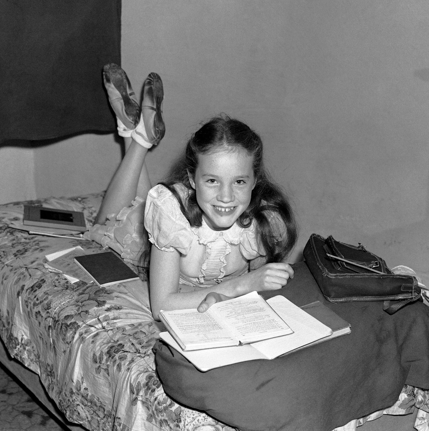 Julie Andrews Chosen For The Royal Command Variety Performance At The Palladium, 1948.