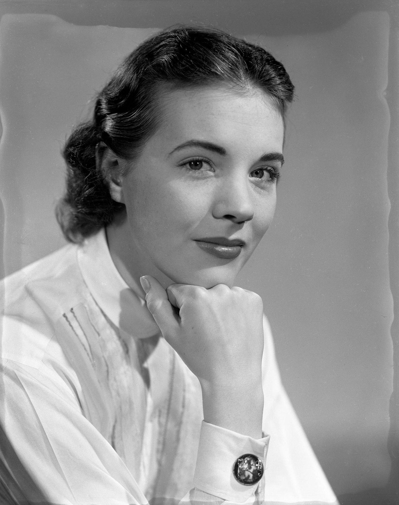 Julie Andrews In Costume For 'High Tor', 1956.