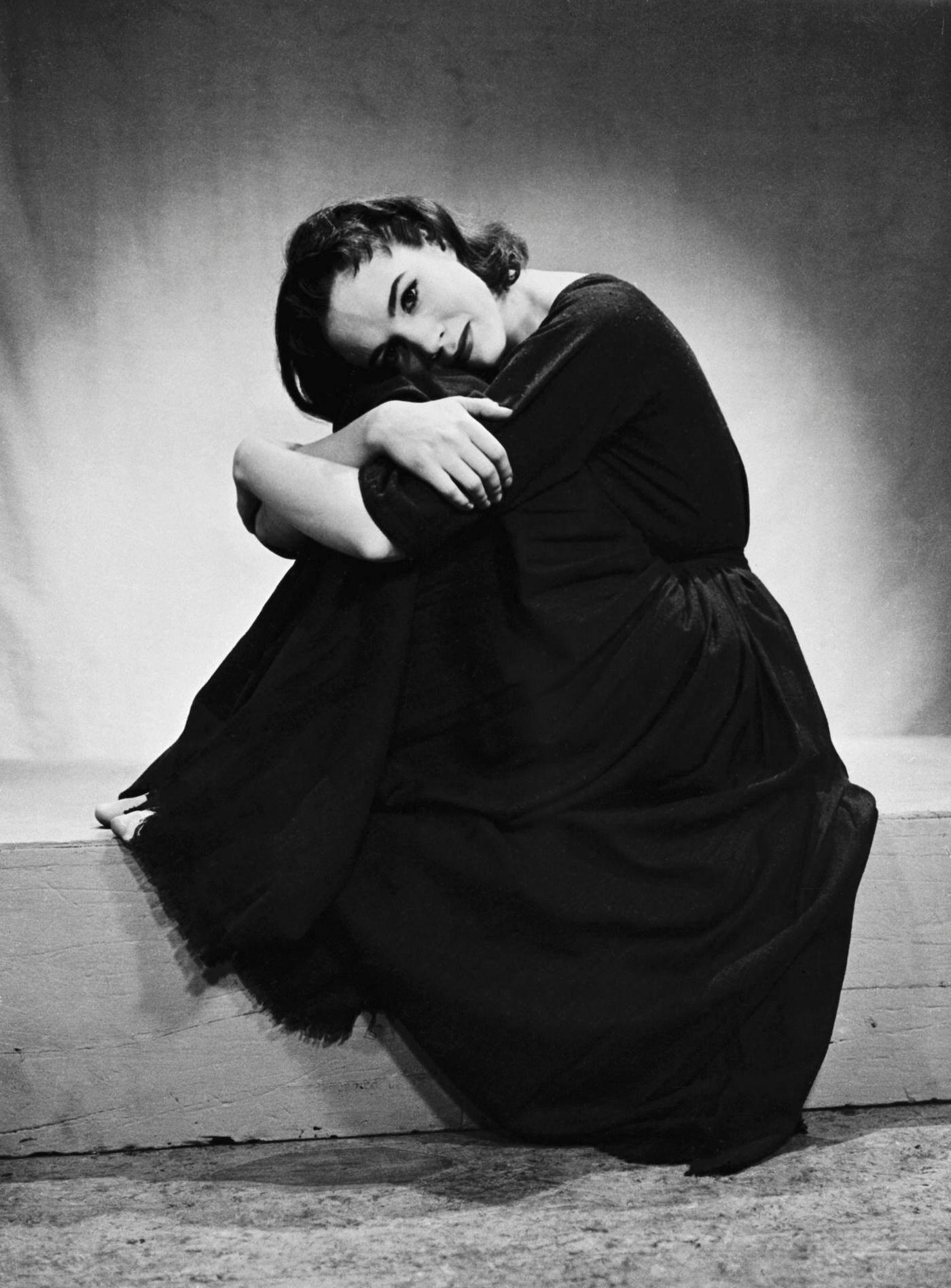 Julie Andrews In A Promotional Portrait For 'Cinderella', 1957.