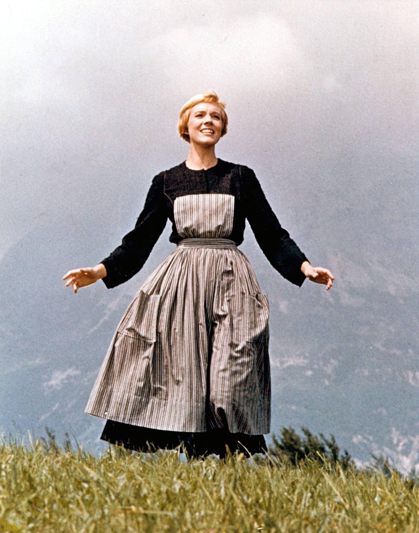 Julie Andrews Performing In &Amp;Quot;The Sound Of Music&Amp;Quot;, 1965.