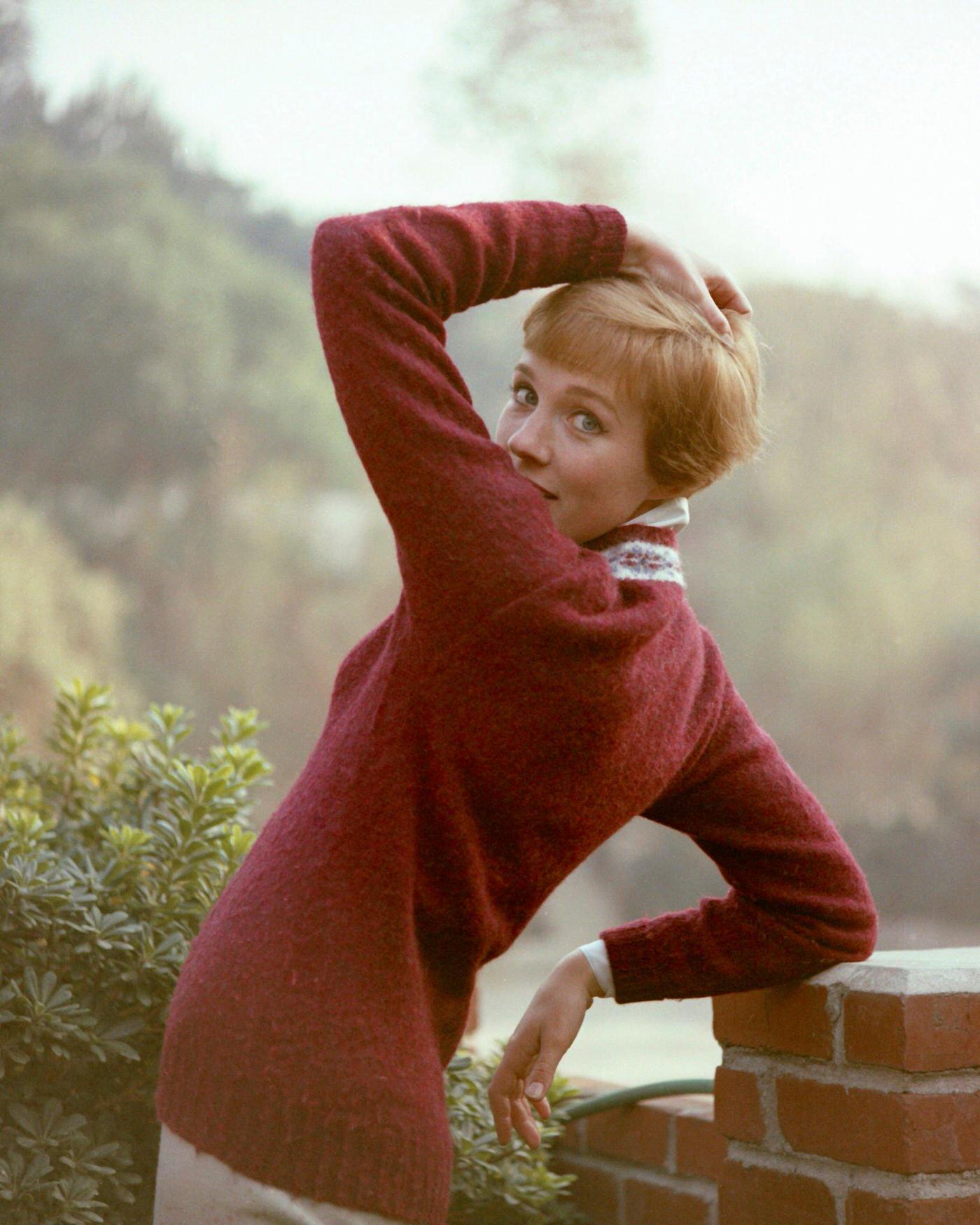 English Actress And Singer Julie Andrews, 1965.