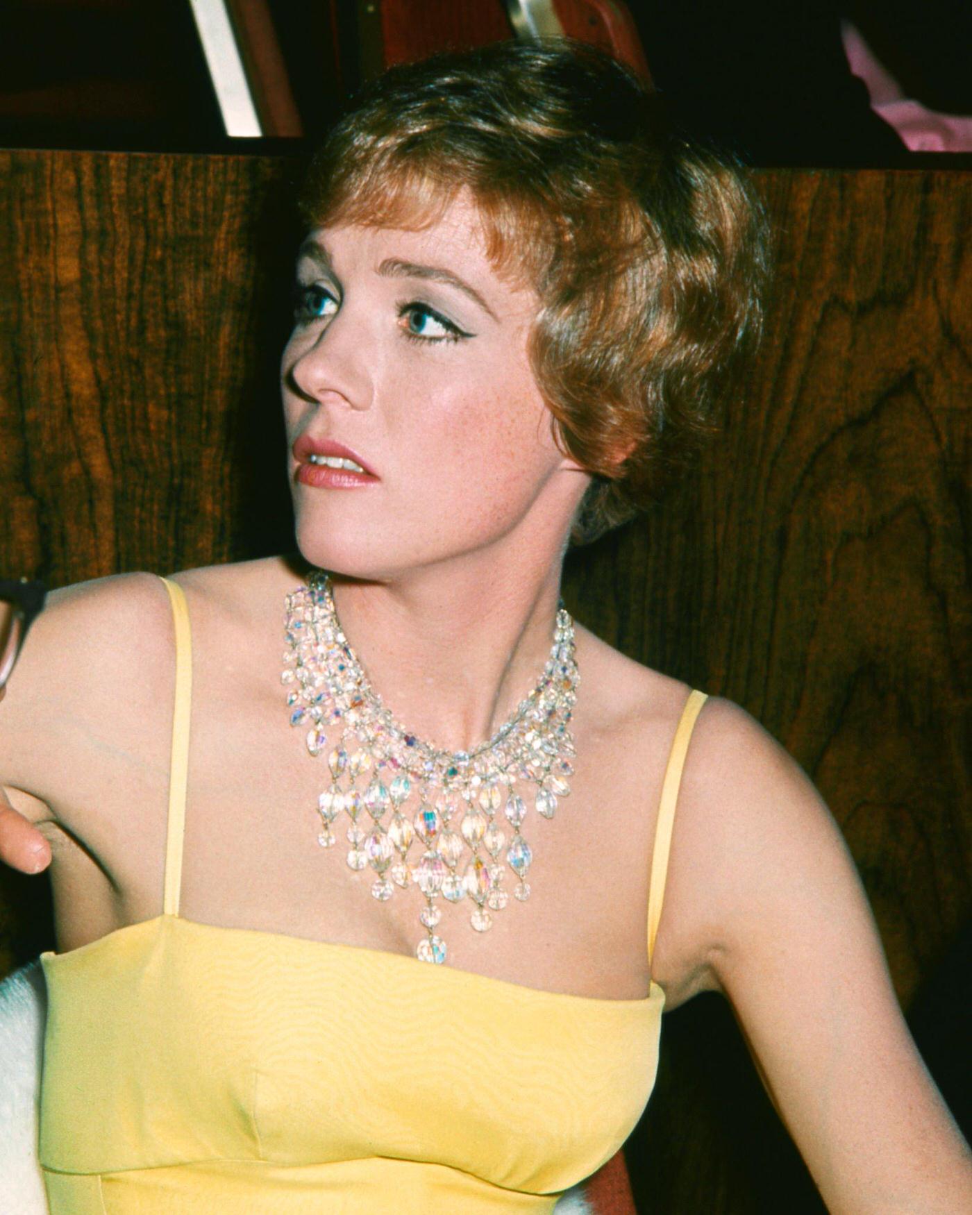 Julie Andrews At The 37Th Academy Awards, 1965.