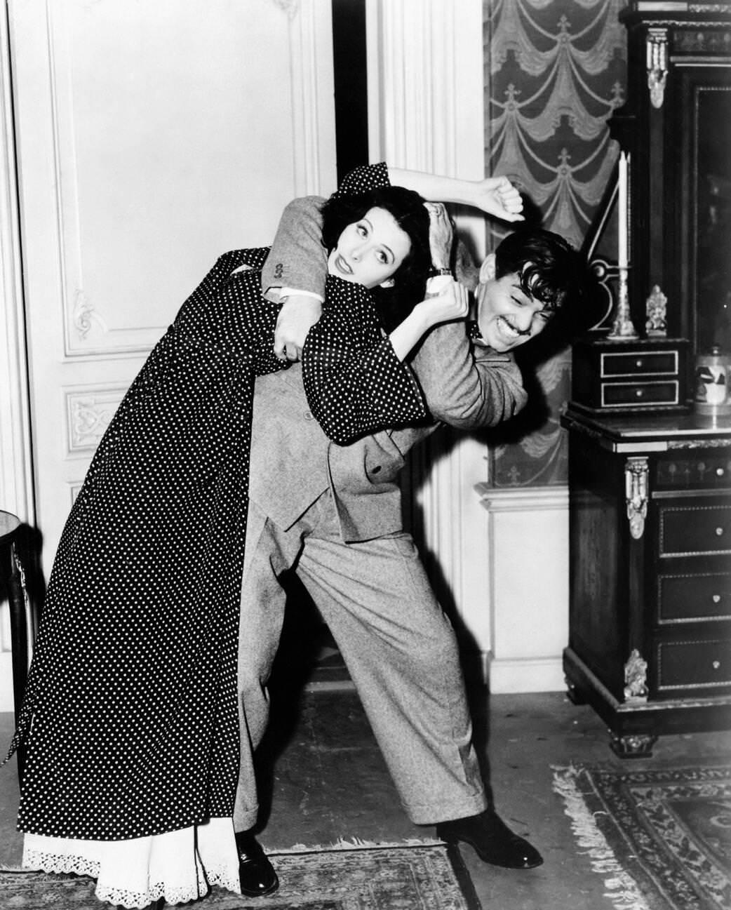 Comrade X, 1940: Directed By King Vidor, Featuring Hedy Lamarr And Clark Gable.