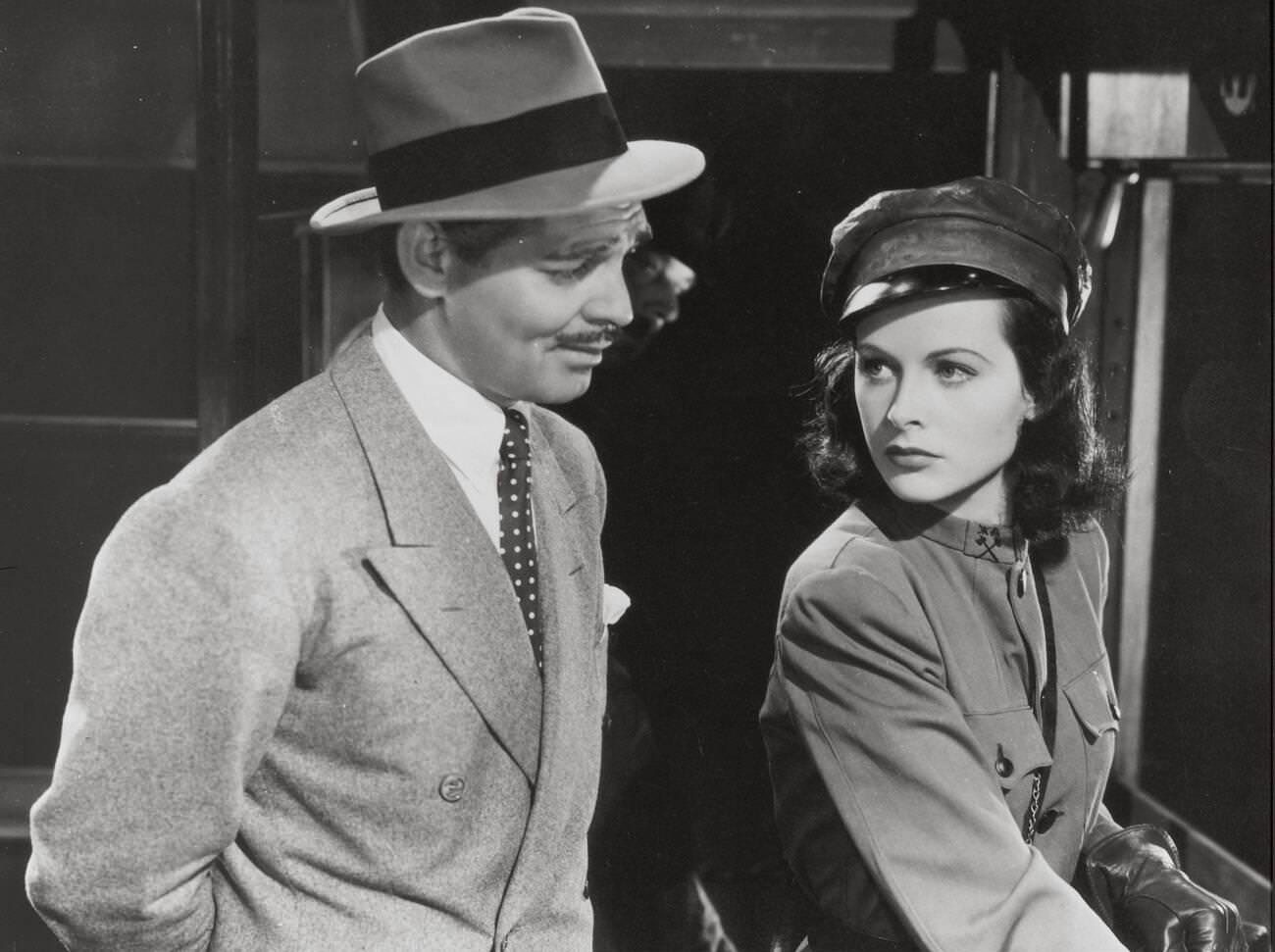 Comrade X, 1940, Starring Clark Gable And Hedy Lamarr.