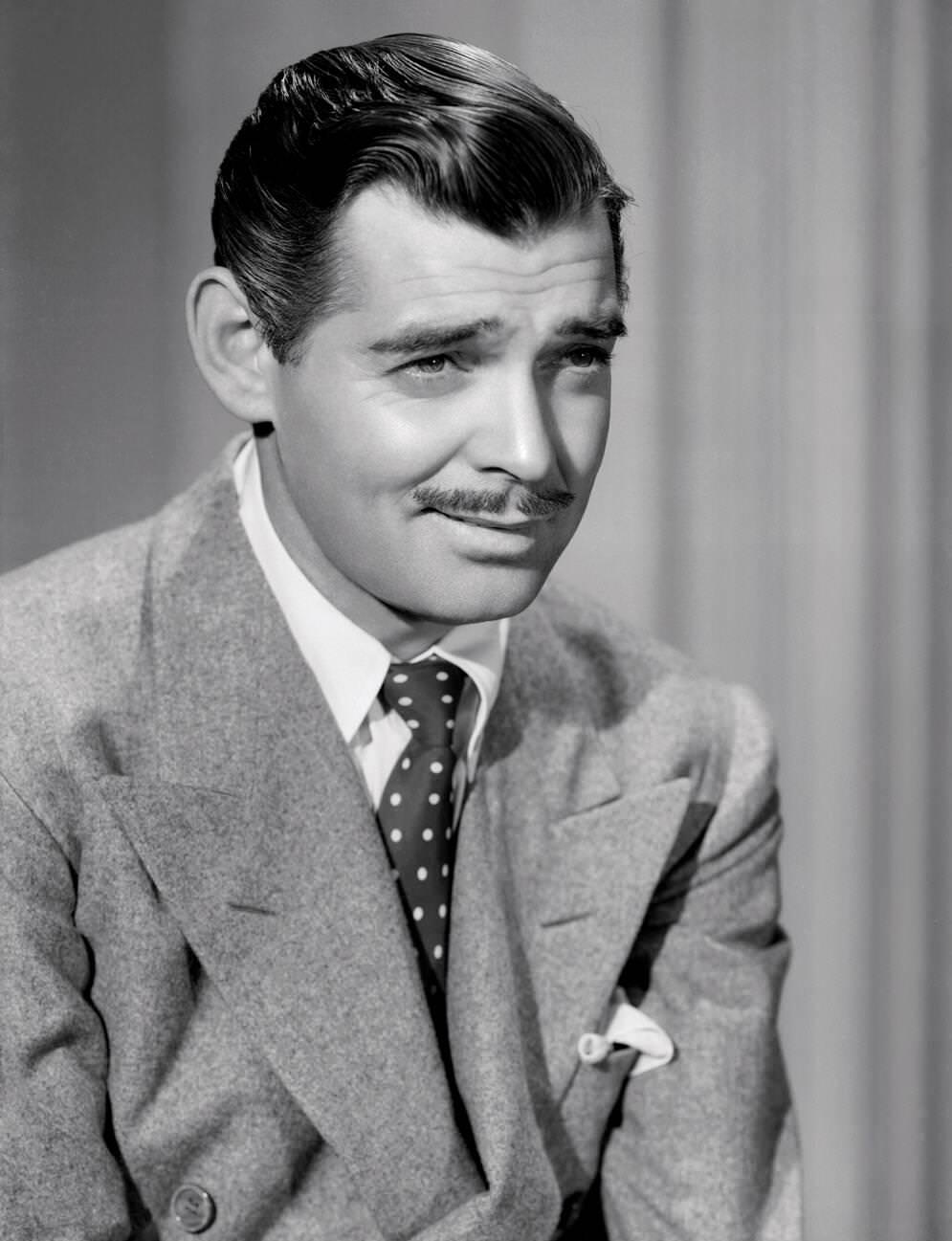 Clark Gable In The Film Comrade X, 1940.