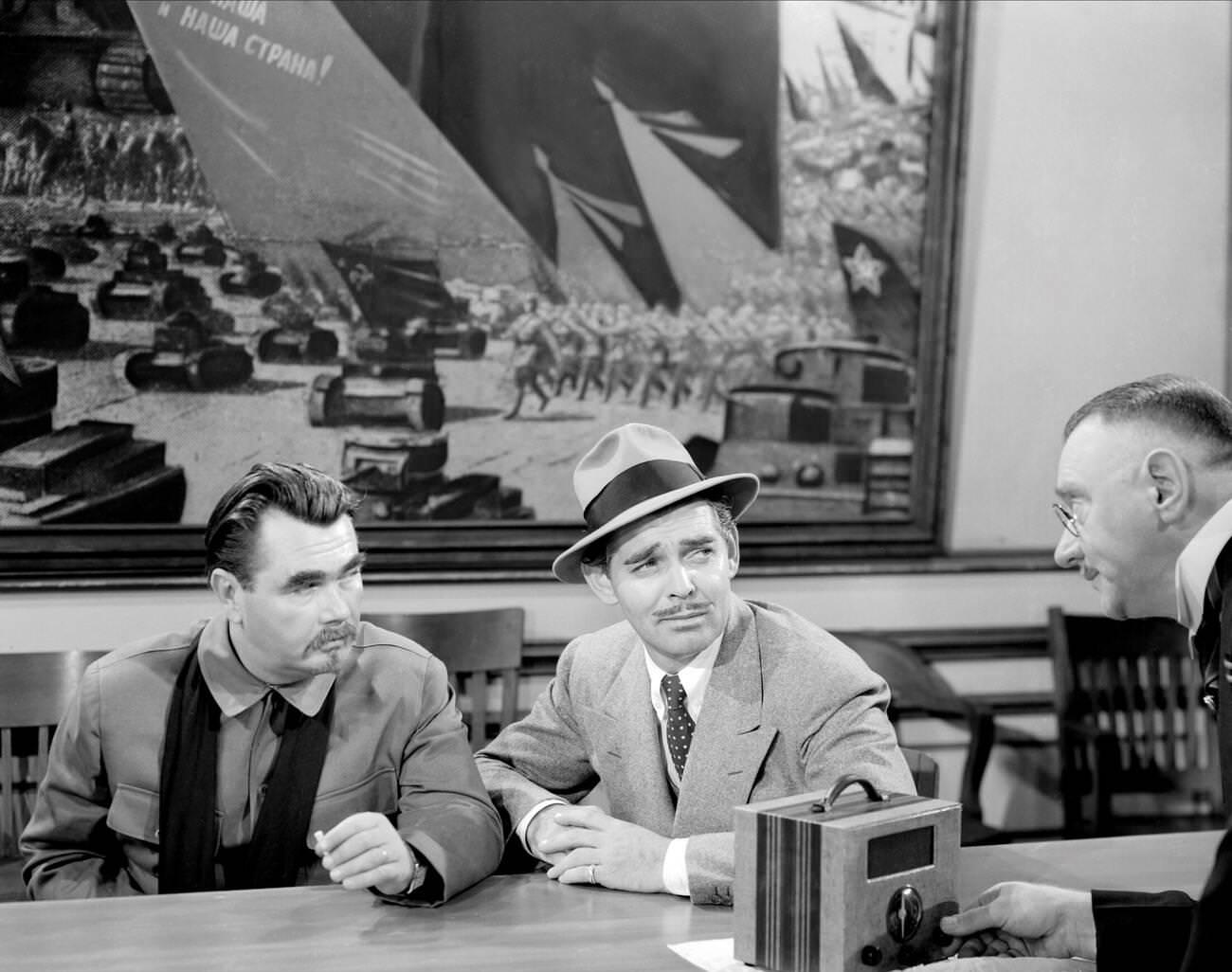 Clark Gable In Comrade X, 1940.