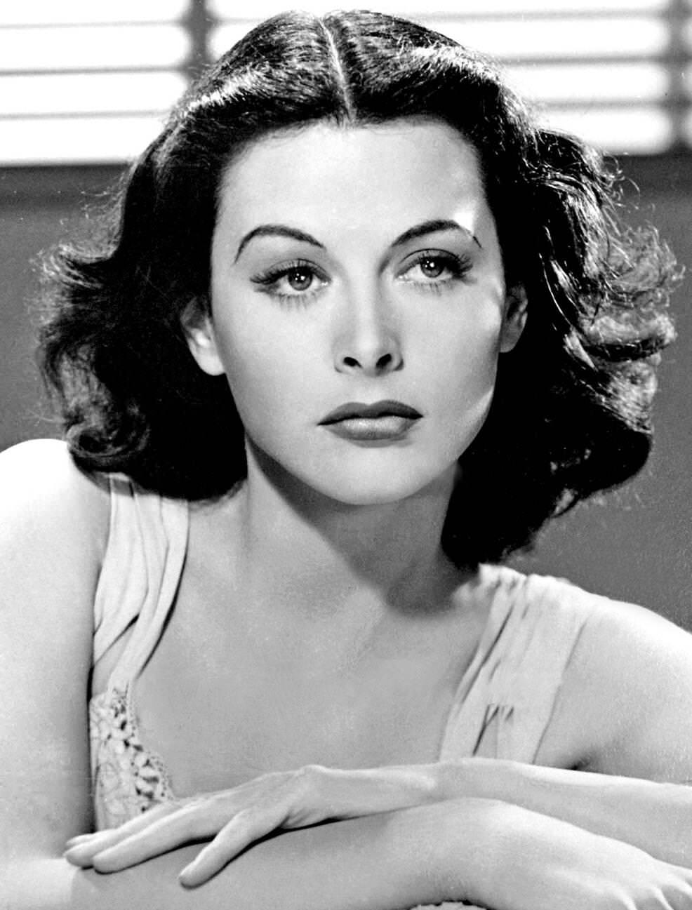 Hedy Lamarr, Austrian-Born American Actress And Inventor, For Comrade X, 1940.