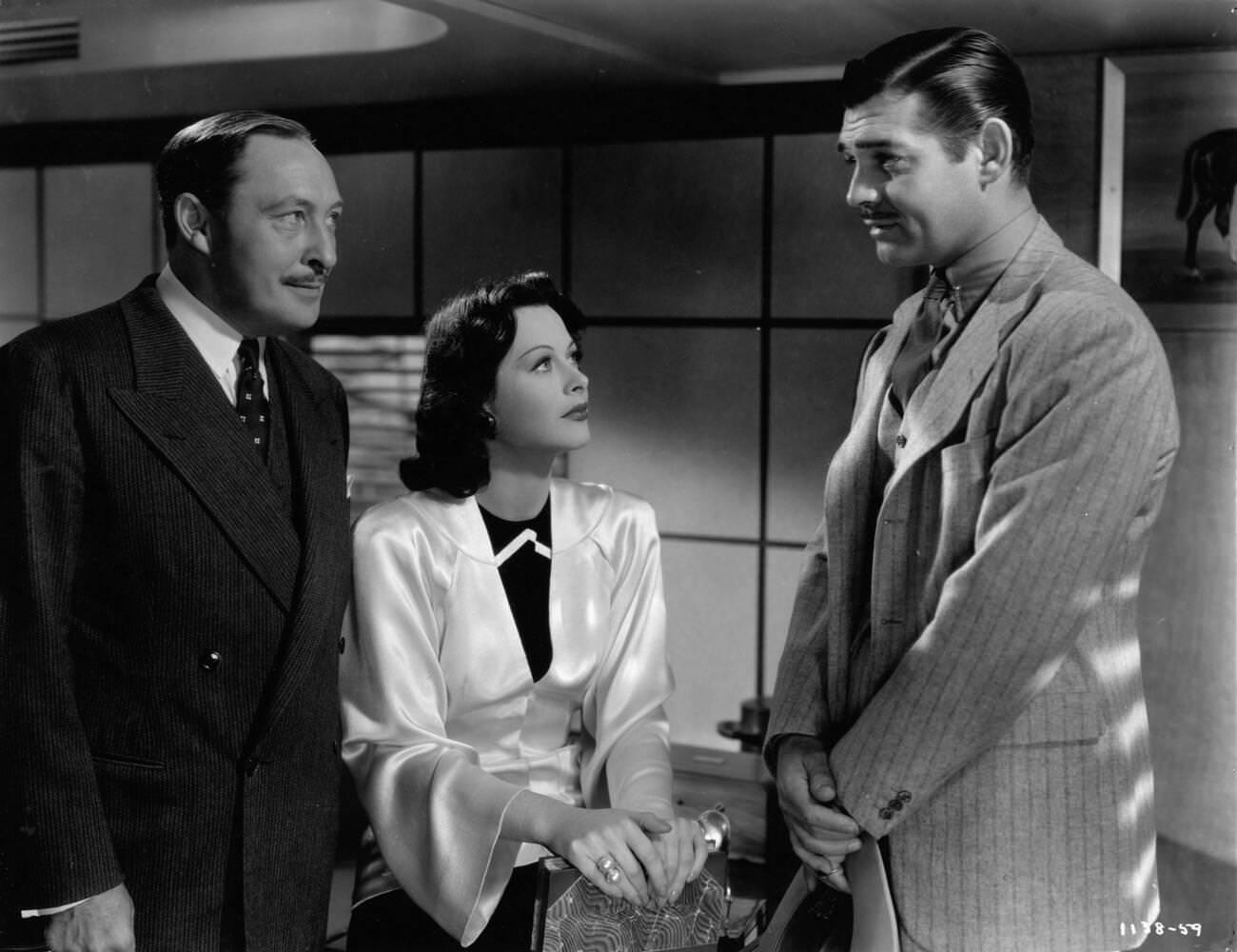 Comrade X, 1940: Clark Gable, Hedy Lamarr, And Oskar Homolka, Directed By King Vidor.