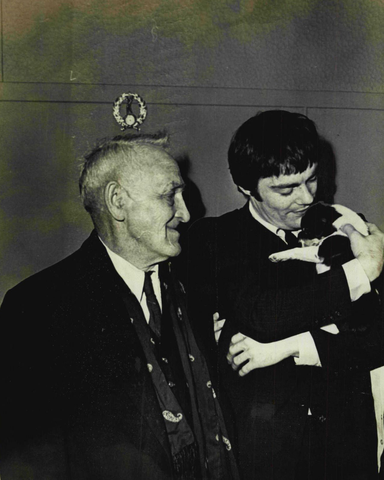 Jimmy Nicol Exiting Sheraton Hotel As Stand-In For Ringo Starr, 1964