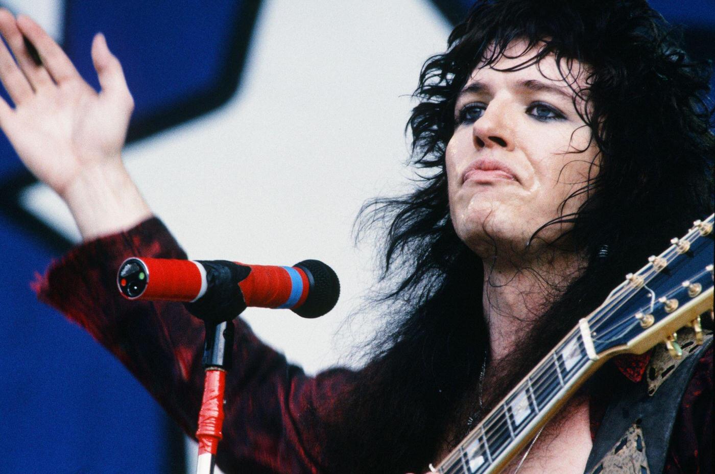 Tom Keifer Of Cinderella Performing Live At The Moscow Music Peace Festival 1989