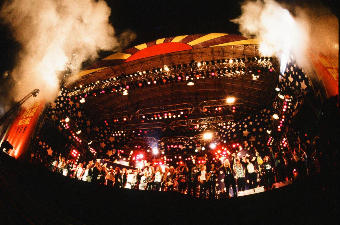 All-Star Session Concluding The Moscow Music Peace Festival 1989