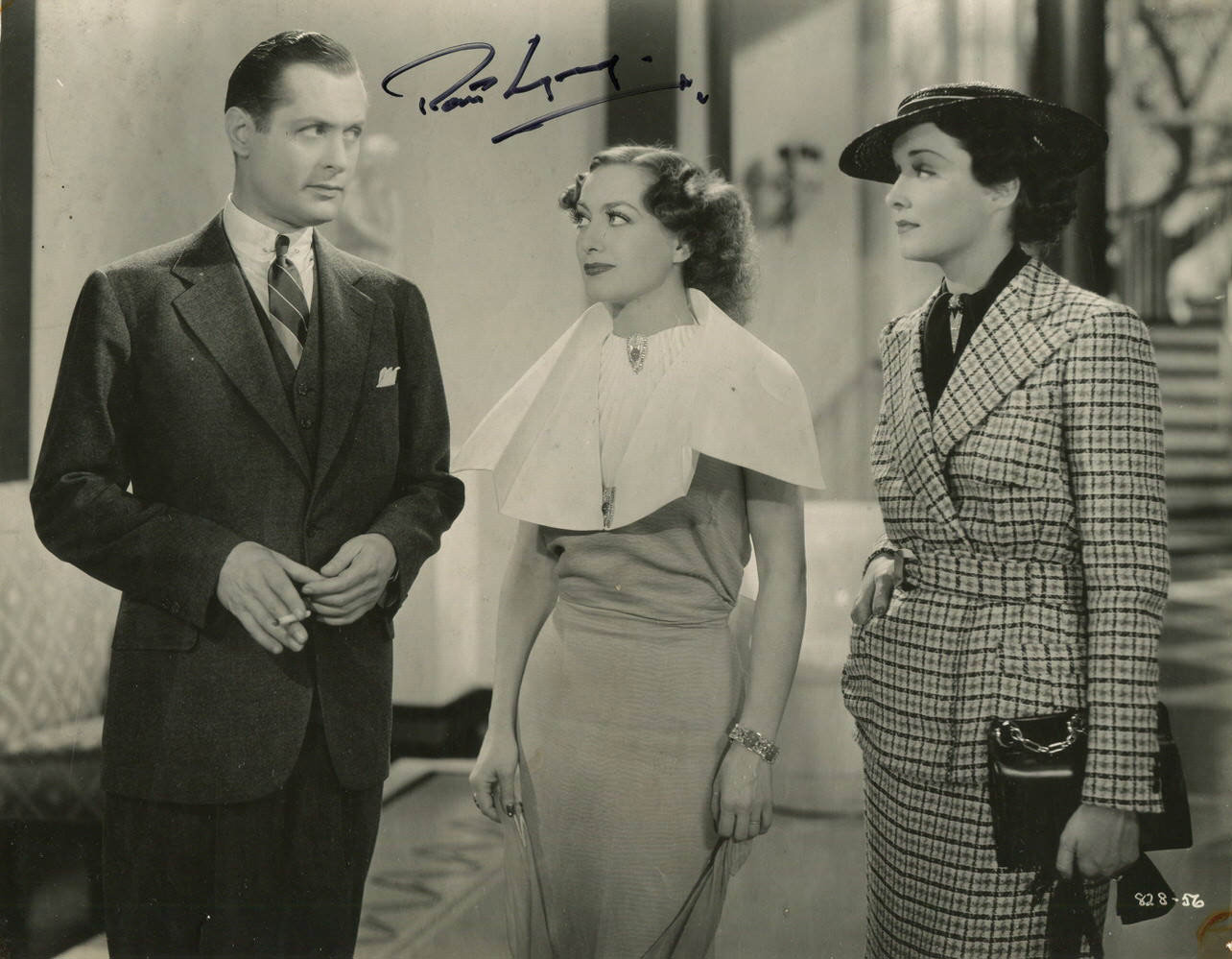 Joan Crawford, Robert Montgomery, And Gail Patrick In &Amp;Quot;No More Ladies&Amp;Quot;, 1935.