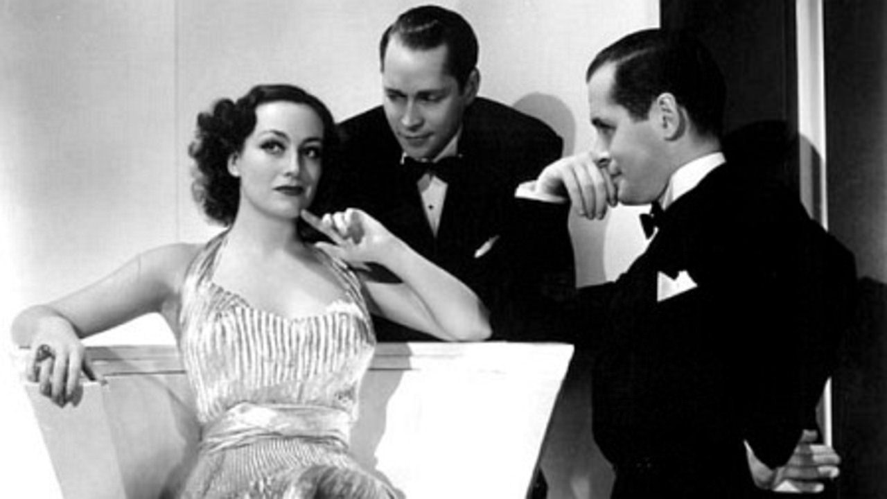 Joan Crawford, Robert Montgomery, And Franchot Tone In &Amp;Quot;No More Ladies&Amp;Quot;, 1935.