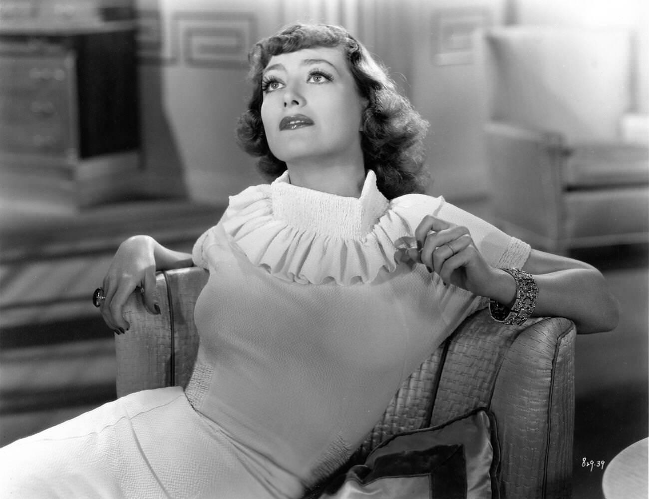 Joan Crawford In &Amp;Quot;No More Ladies&Amp;Quot;, Directed By Edward H. Griffith, 1935.