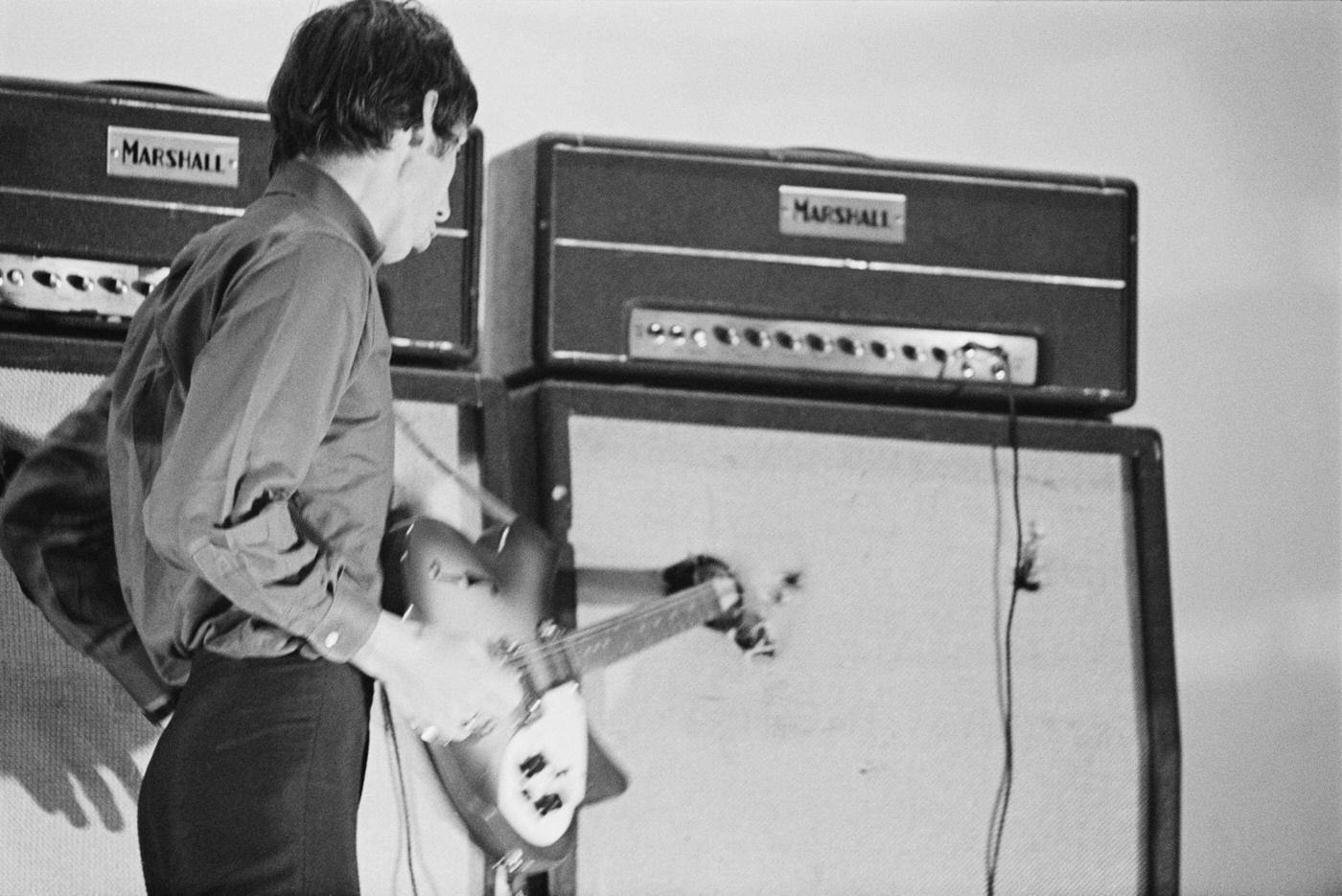 Pete Townshend Performs With The Who In Felixstowe, Suffolk, 1966.