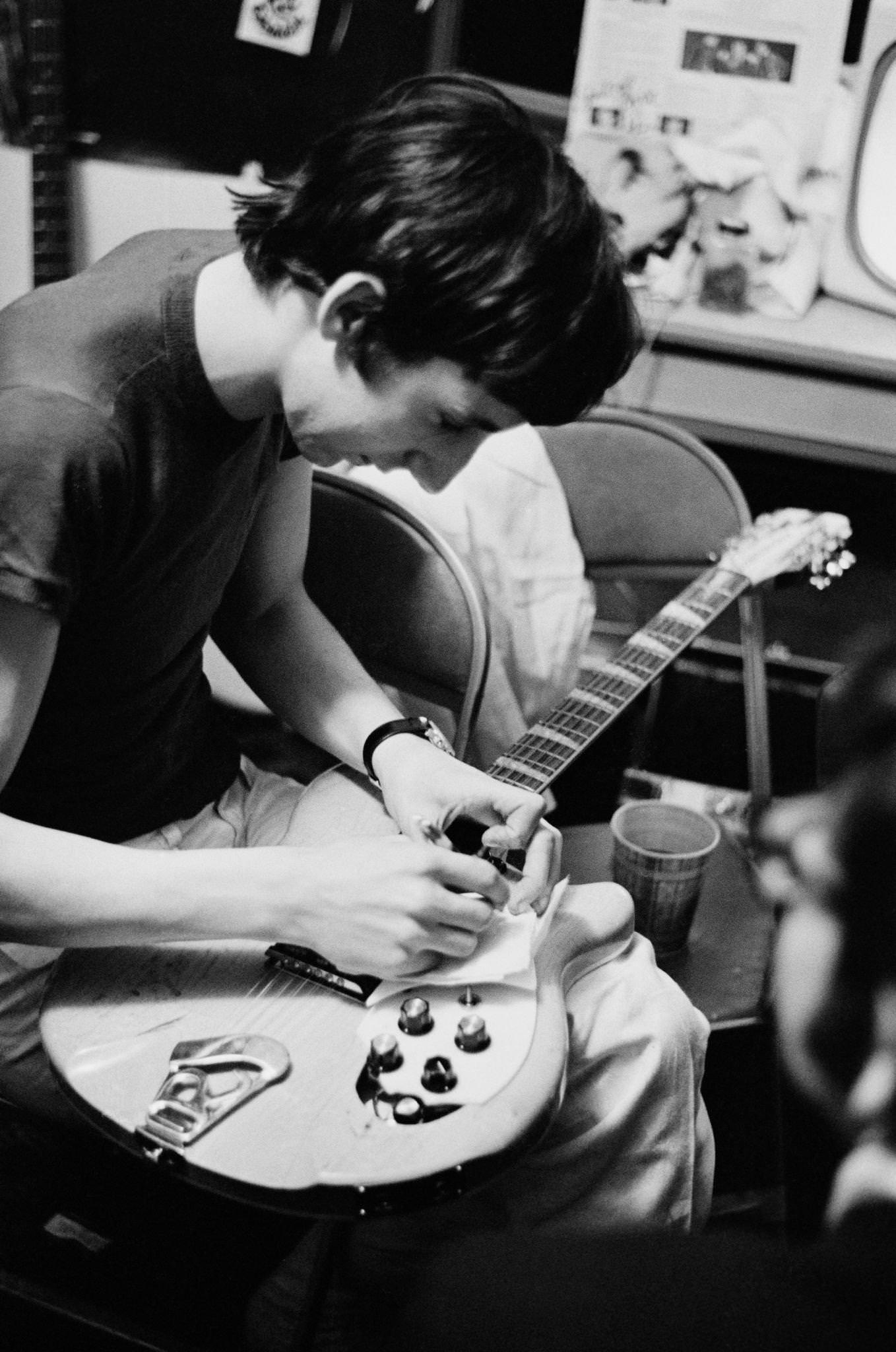 Pete Townshend Backstage During The 'Murray The K' Show In New York City, 1967.