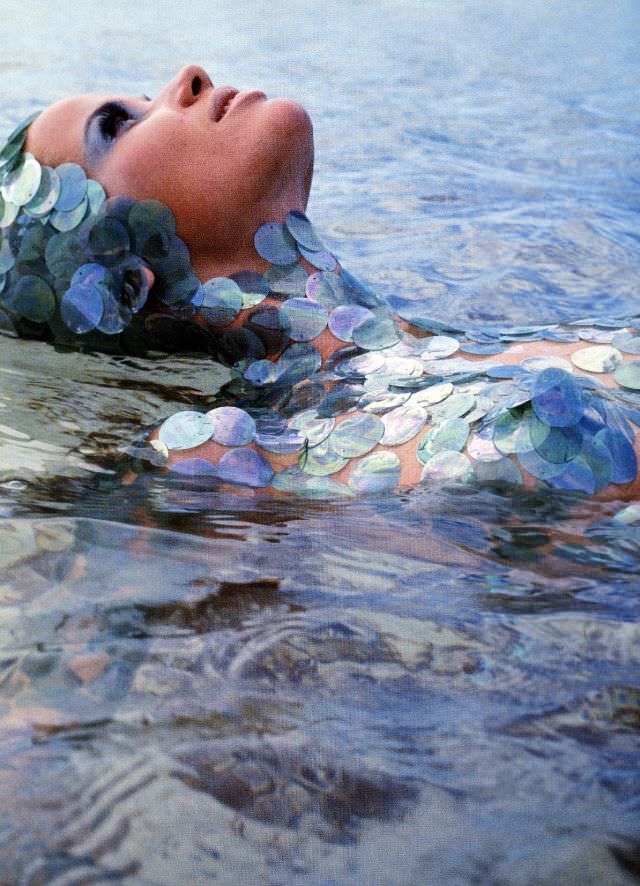 Veruschka In &Amp;Quot;Sea Dream&Amp;Quot; By Franco Rubartelli, 1966