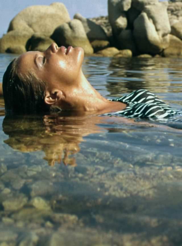 Veruschka In Sardinia By Johnny Moncada, 1963