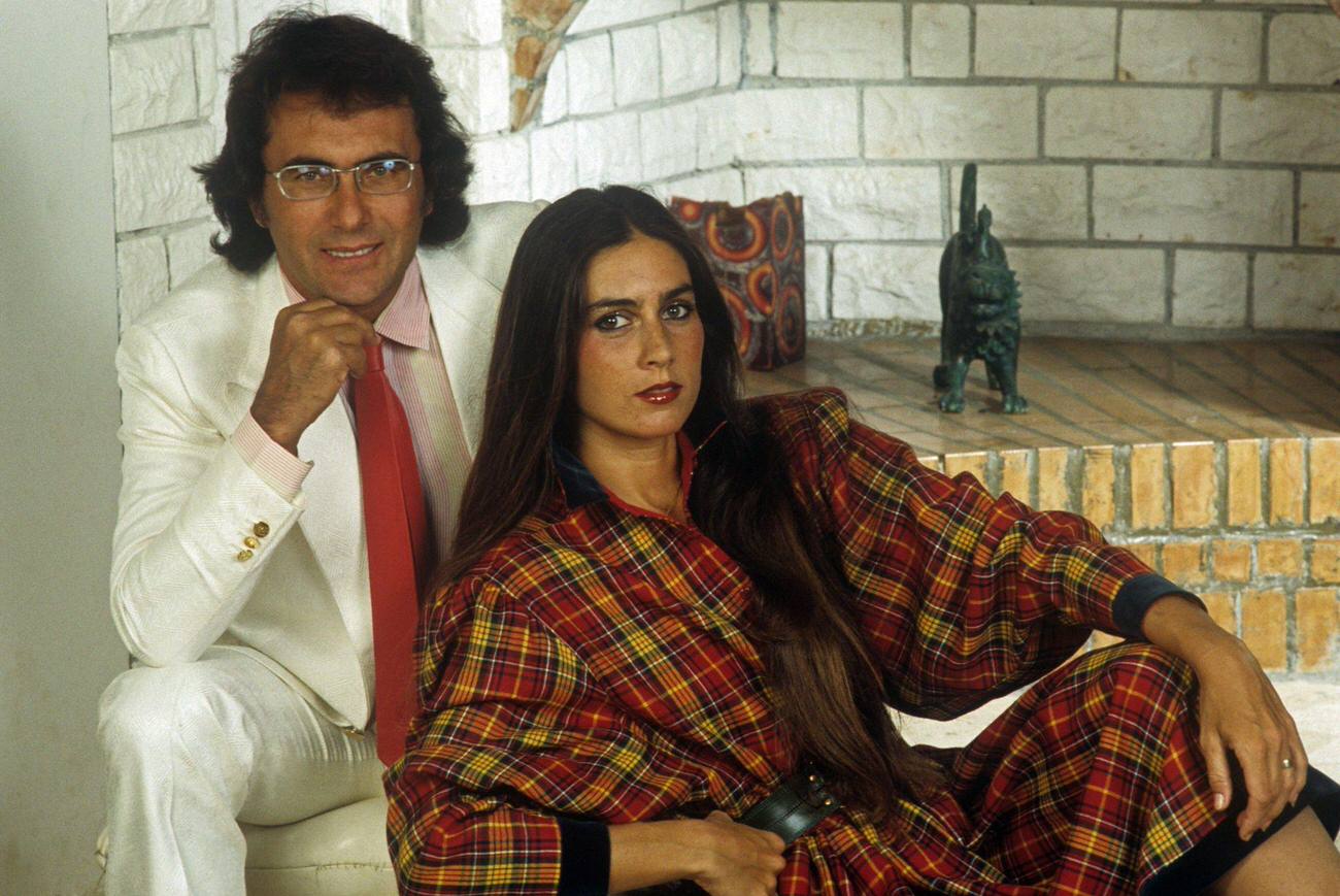 Al Bano And Romina Power Posing Together, 1984.