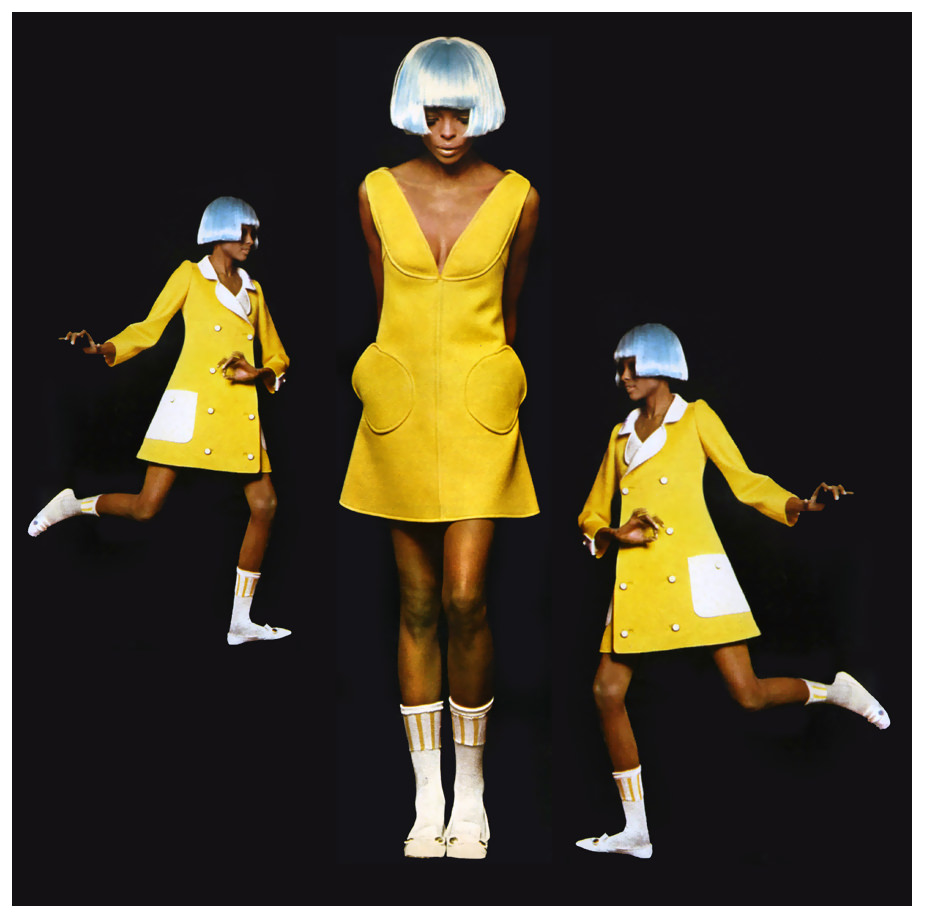 Diana Ross In André Courrèges Dress, 1966