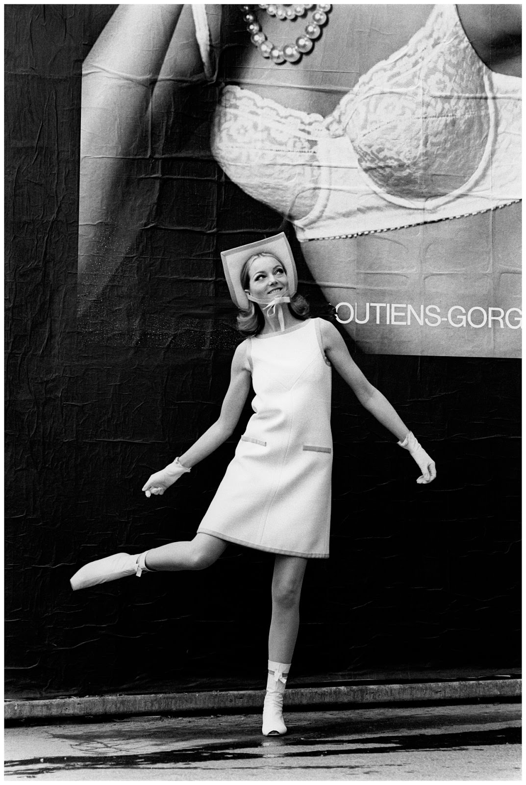 André Courrèges, Mini-Dress, Photographed By Pierre Boulat, 1965