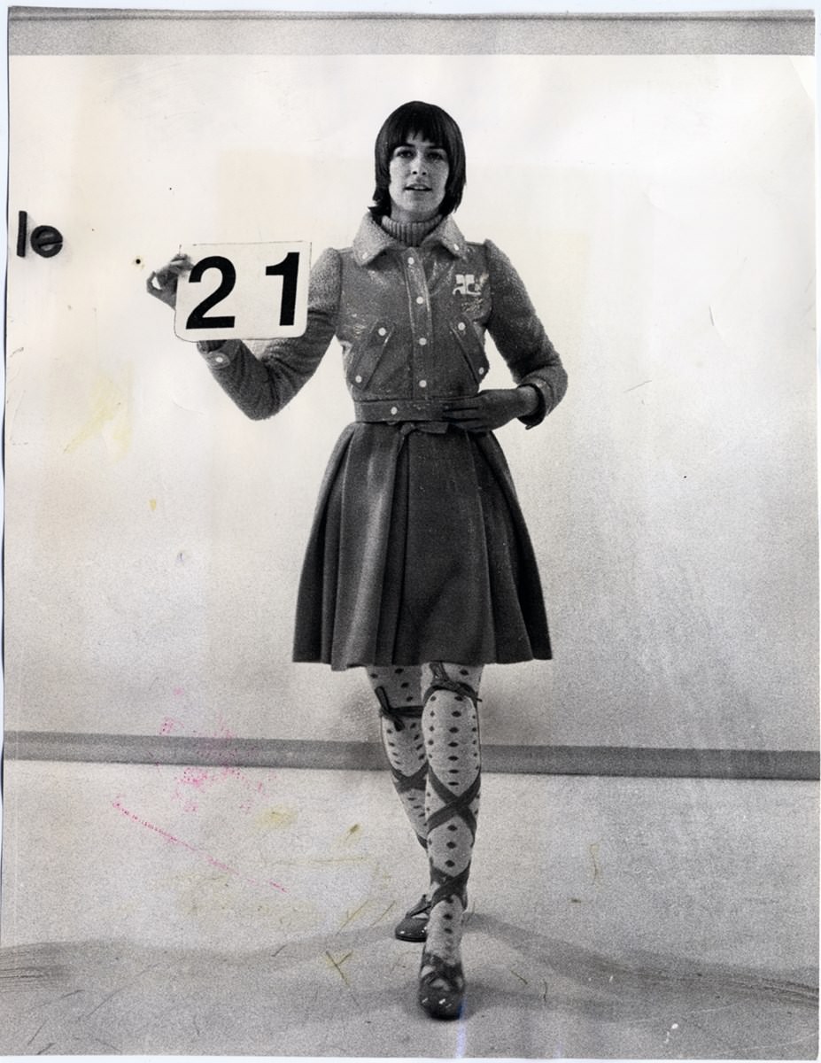 André Courrèges Fashion Show, 1972