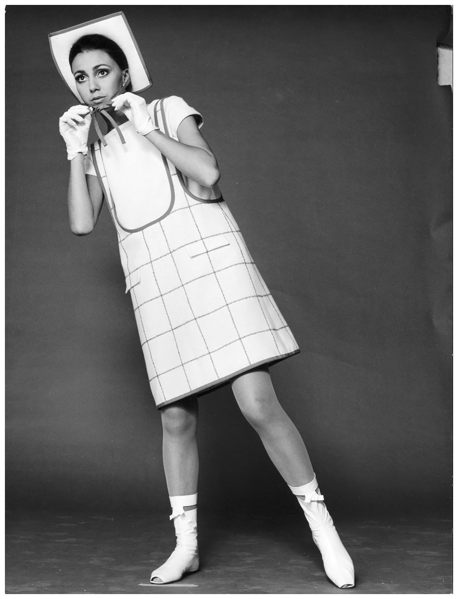 André Courrèges, Mini-Dress, Photographed By F.c. Gundlach, 1965
