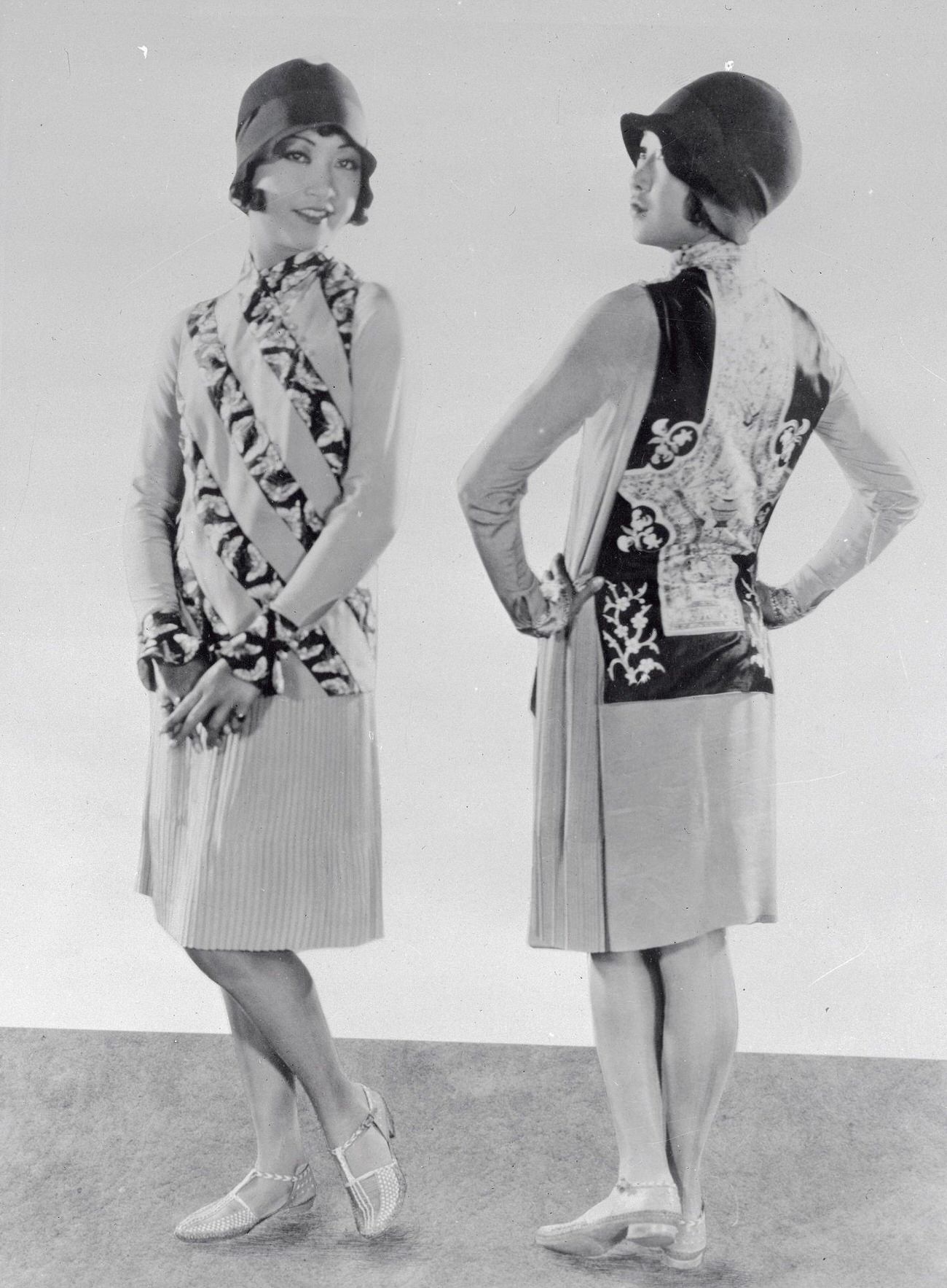 Anna May Wong Modeling, 1928.