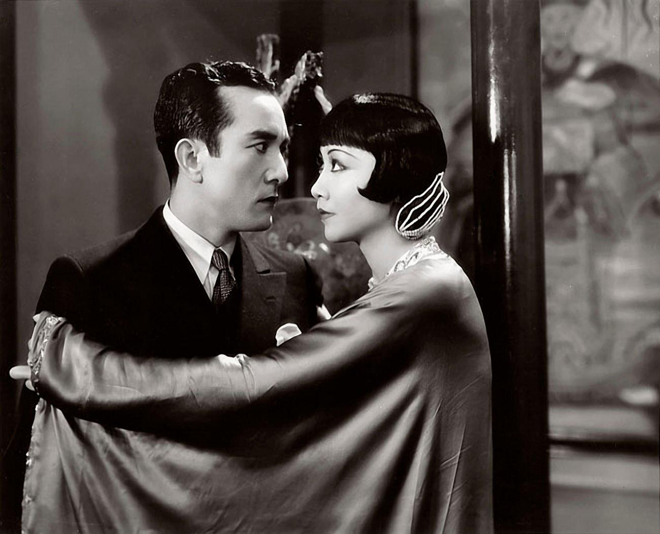 Anna May Wong And Sessue Hayakawa In 'Daughter Of The Dragon', 1930S