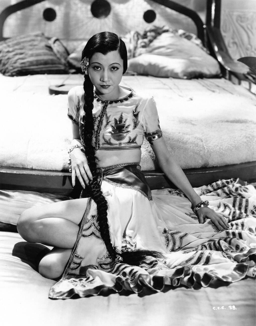 Anna May Wong In 'Chu Chin Chow', 1934.