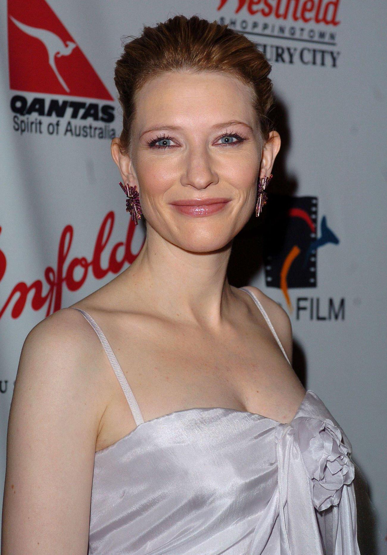 Cate Blanchett At Penfolds Black Tie Dinner Honoring Australians In Entertainment In Beverly Hills, California.