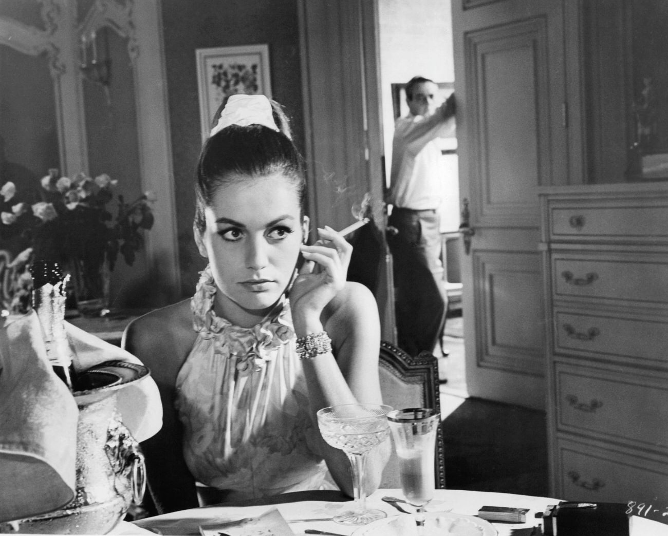 Catherine Spaak In 'Hotel', 1966.