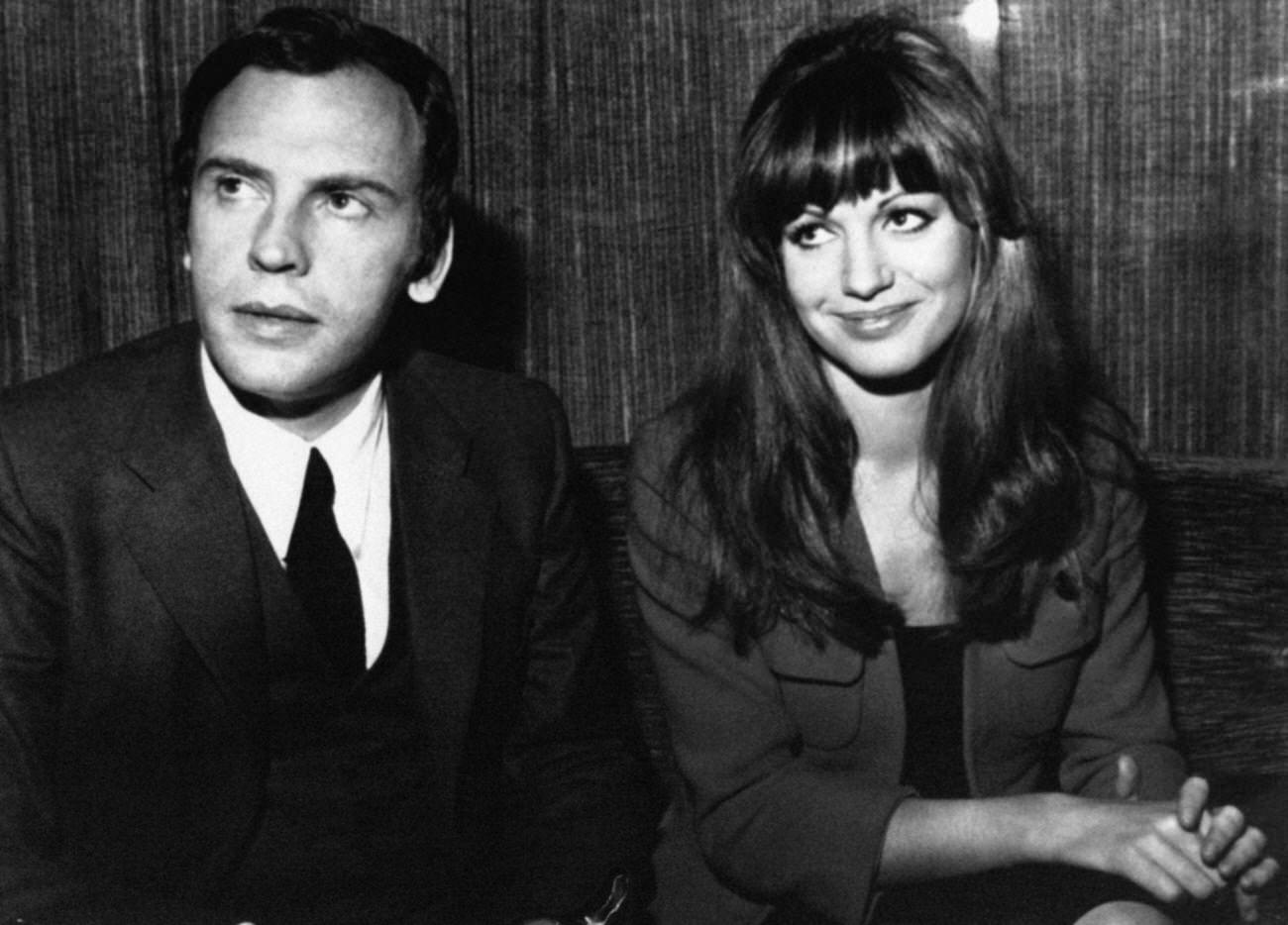 Jean-Louis Trintignant And Catherine Spaak In 'L'Amour À Cheval', Rome, 23Rd April 1968.
