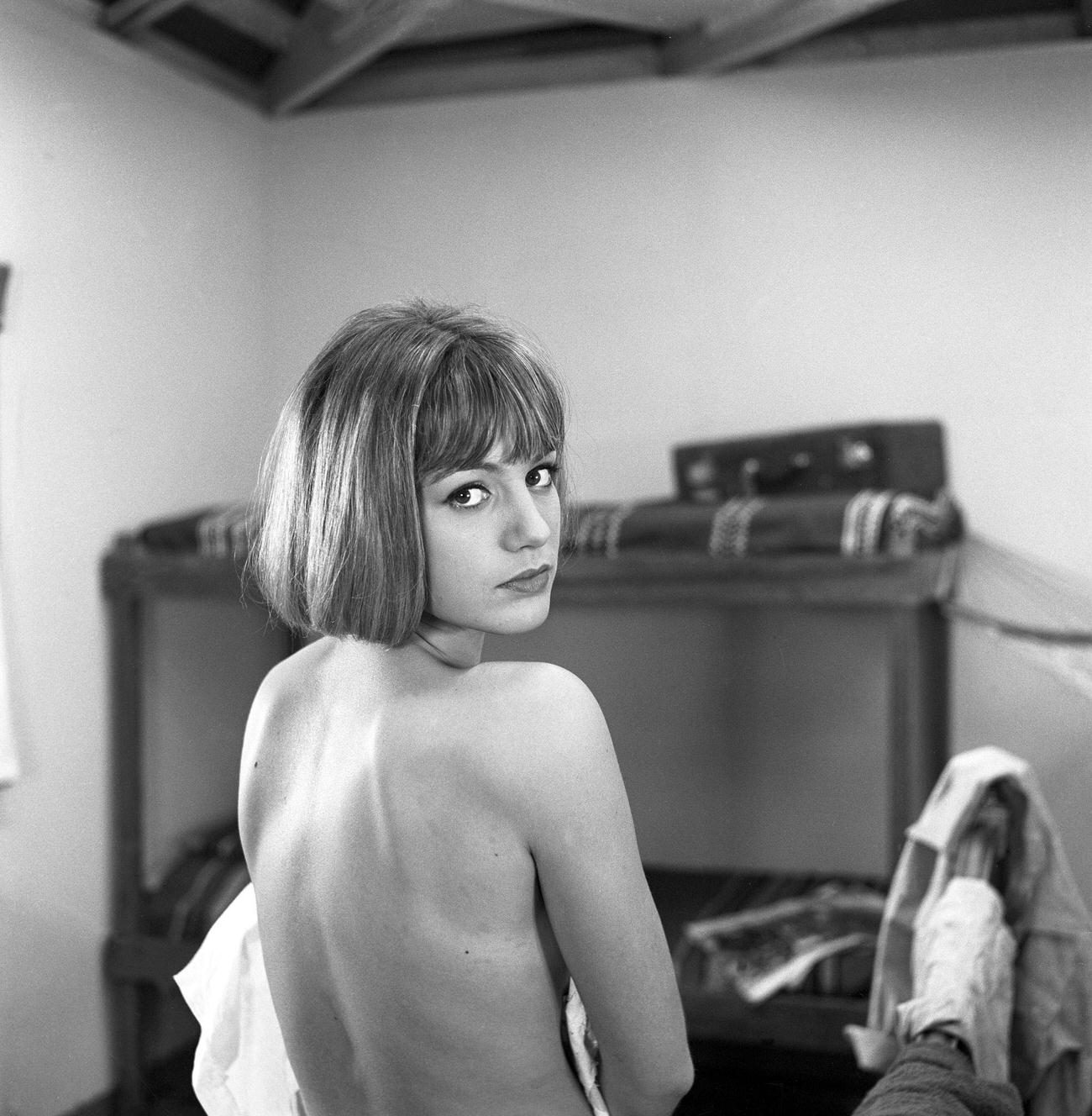 Hot Catherine Spaak In 'Crazy Desire', 1962.