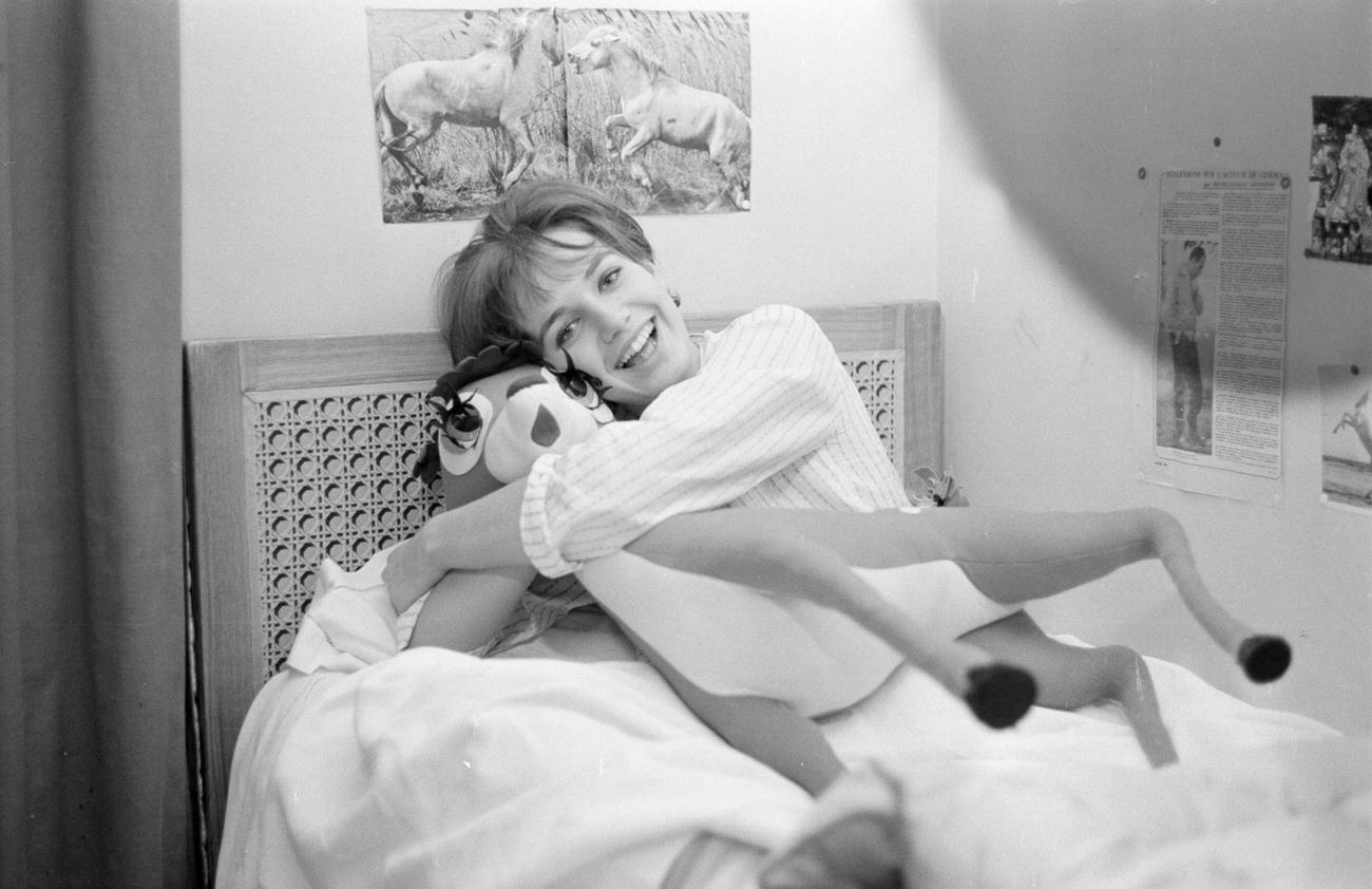 Catherine Spaak In Paris, March 1961.