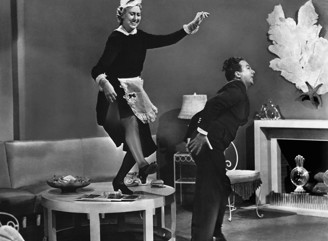 Charlotte Greenwood In 'Moon Over Miami', 1941.