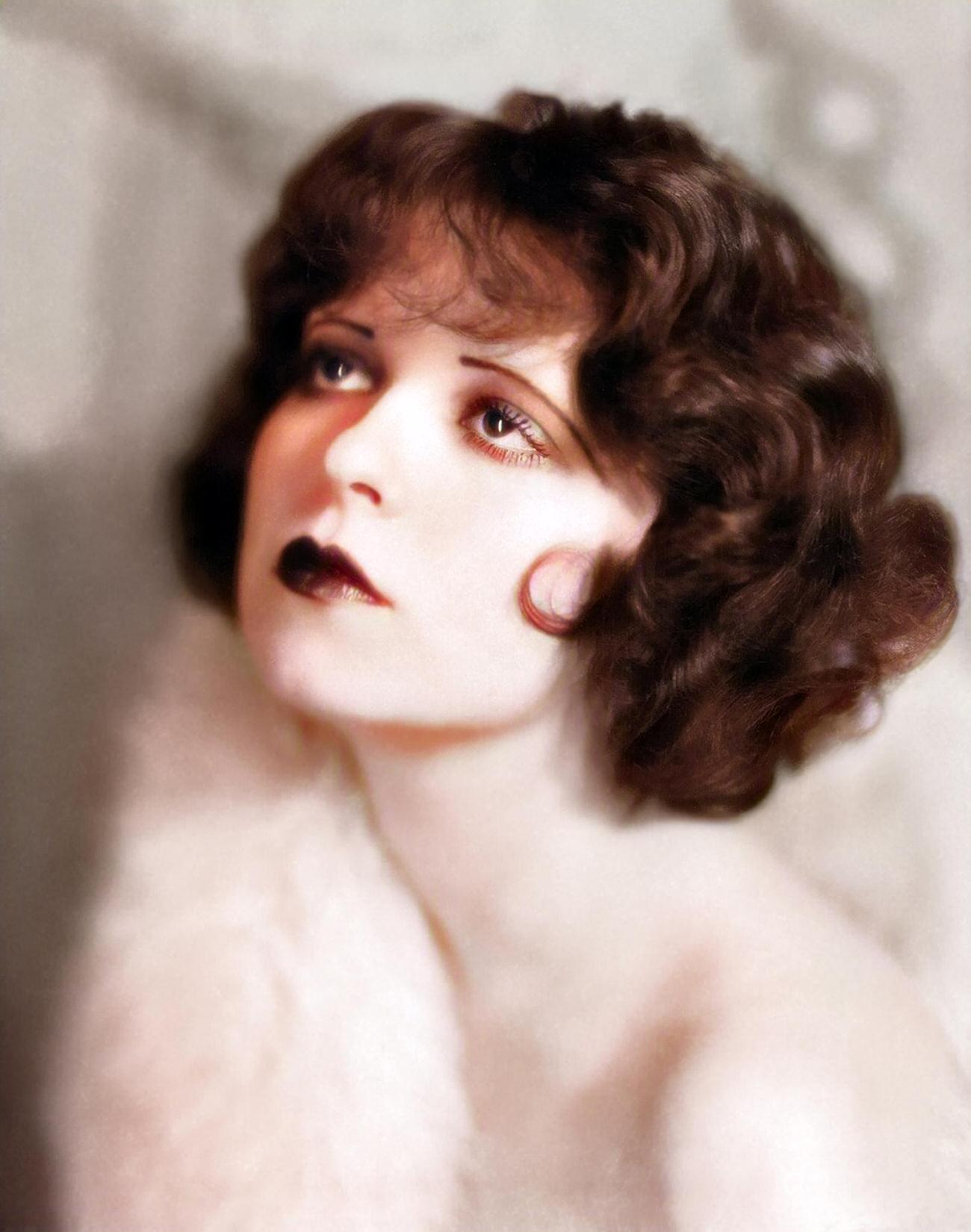Clara Bow Portrait In Los Angeles, Circa 1927.