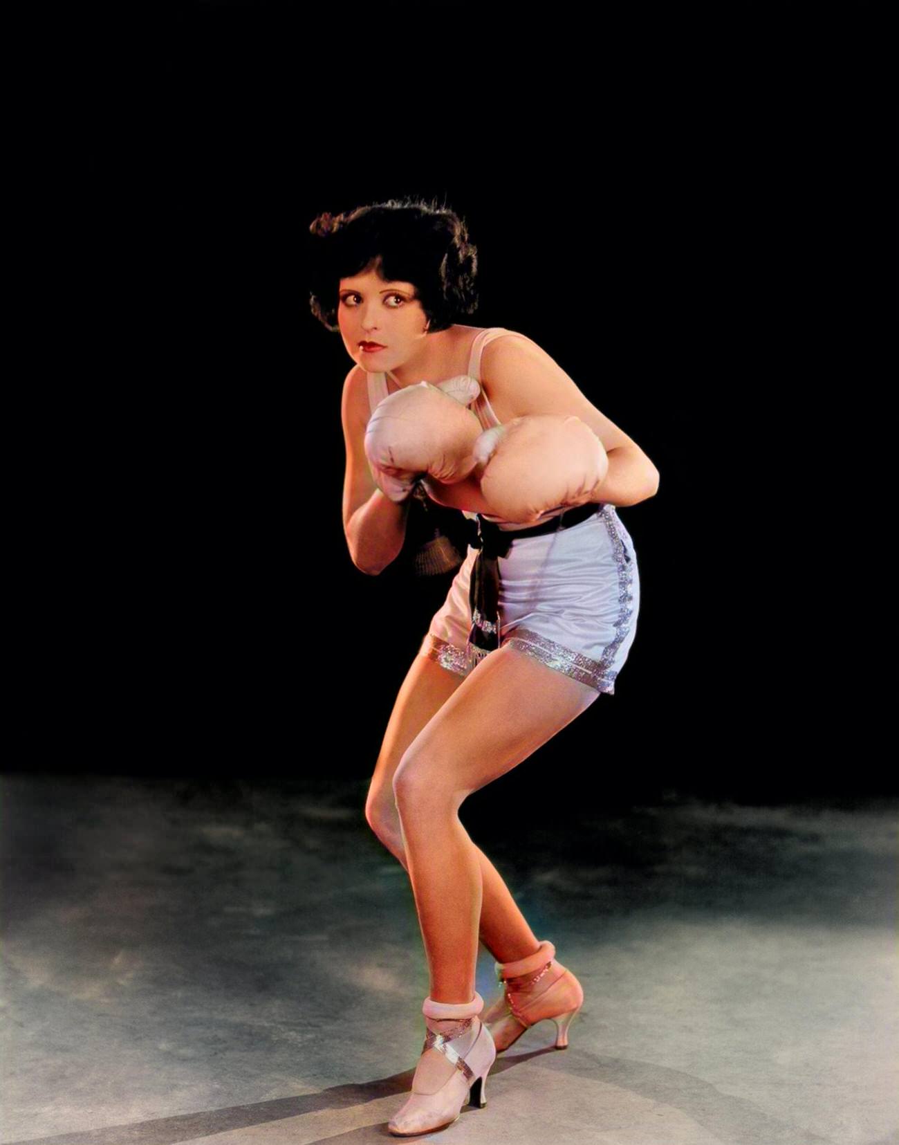 Clara Bow In A Scene From 'Rough House Rosie'