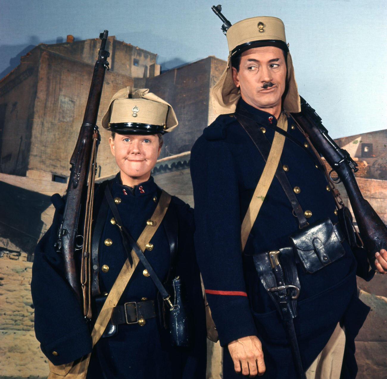 Doris Day And Rock Hudson As Laurel And Hardy, 1961