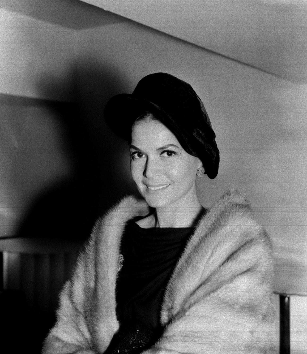 Eva Bartok At A Reception In The Savoy Hotel For Her Film &Amp;Quot;Beyond The Curtain,&Amp;Quot; September 10, 1959.