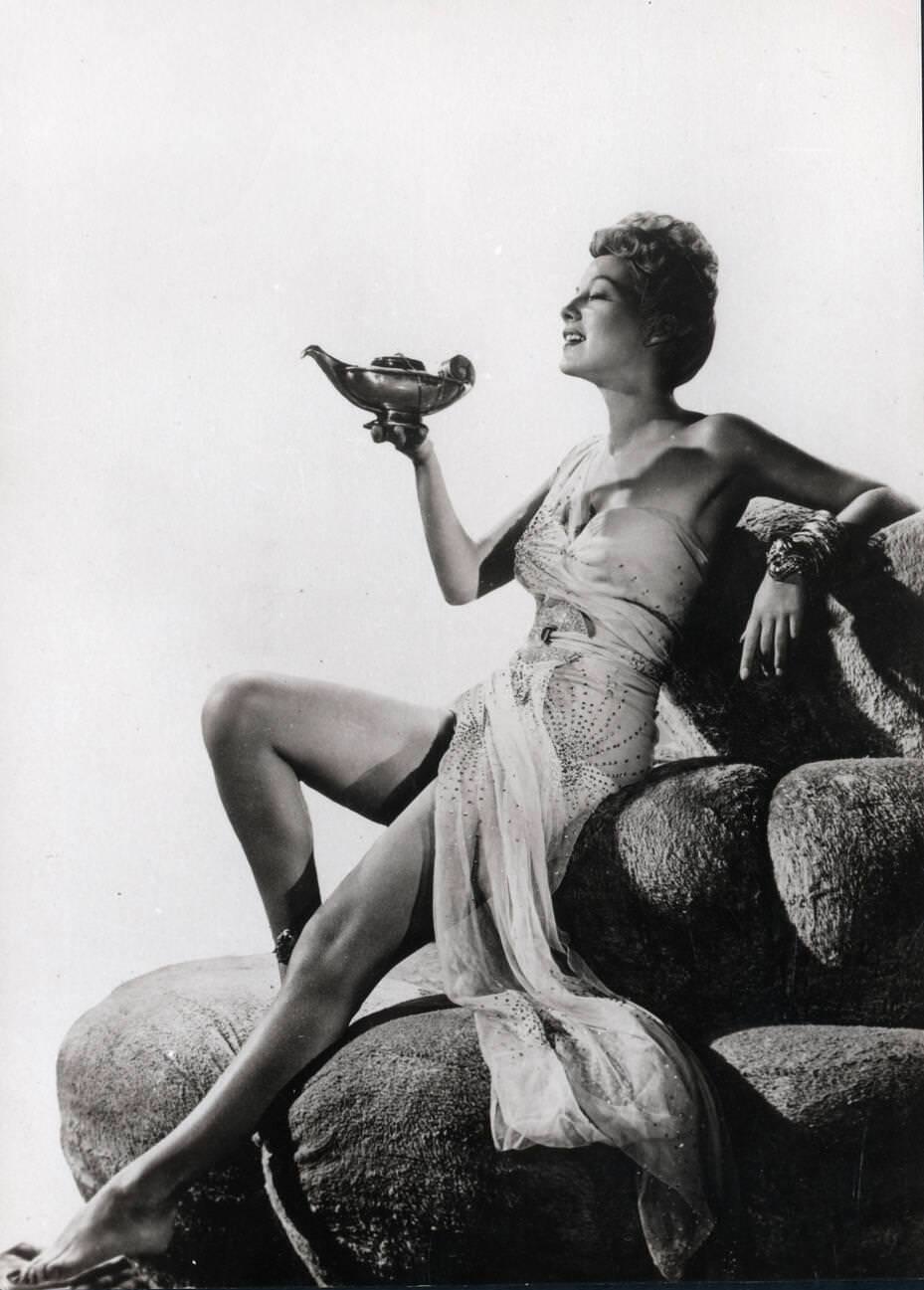 Evelyn Keyes In 'A Thousand And One Nights', 1945.