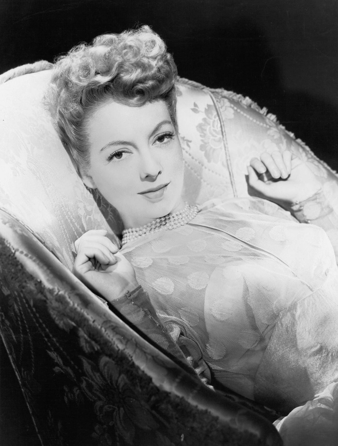 Evelyn Keyes In A Publicity Portrait For 'The Jolson Story', 1946.