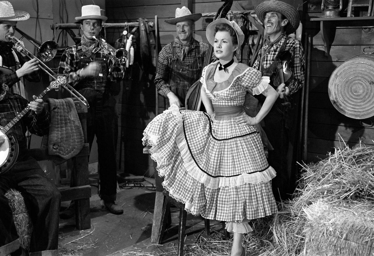 Gale Storm In 'The Gale Storm Show' Episode 'Hayride Ahoy', September 27, 1958.