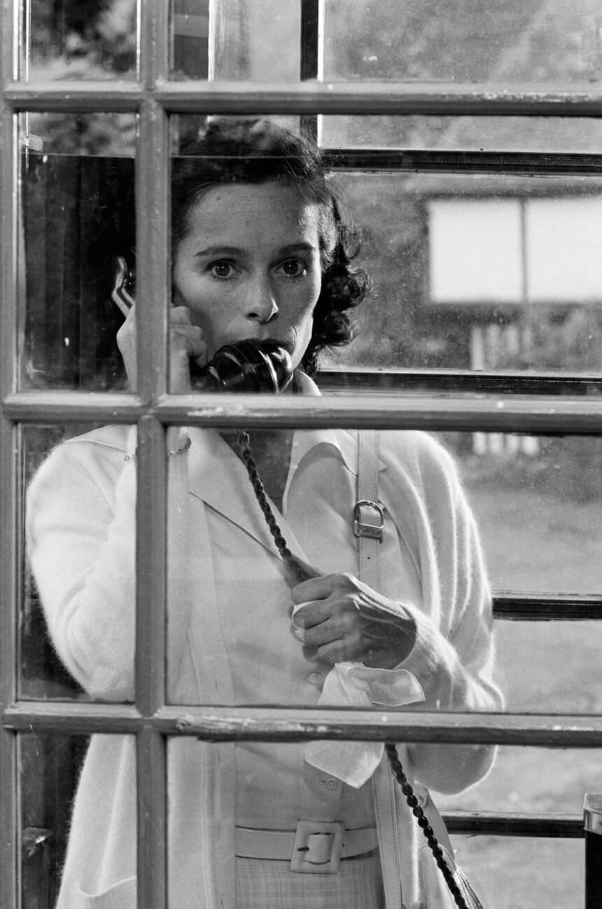 Geraldine Chaplin In &Amp;Quot;The Mirror Crack'D&Amp;Quot;, 1980.