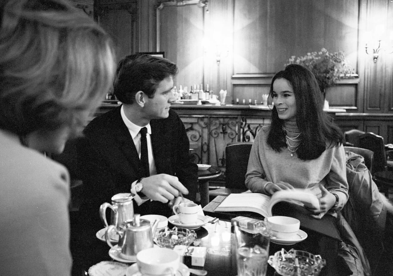 Geraldine Chaplin And Tom Courtenay.