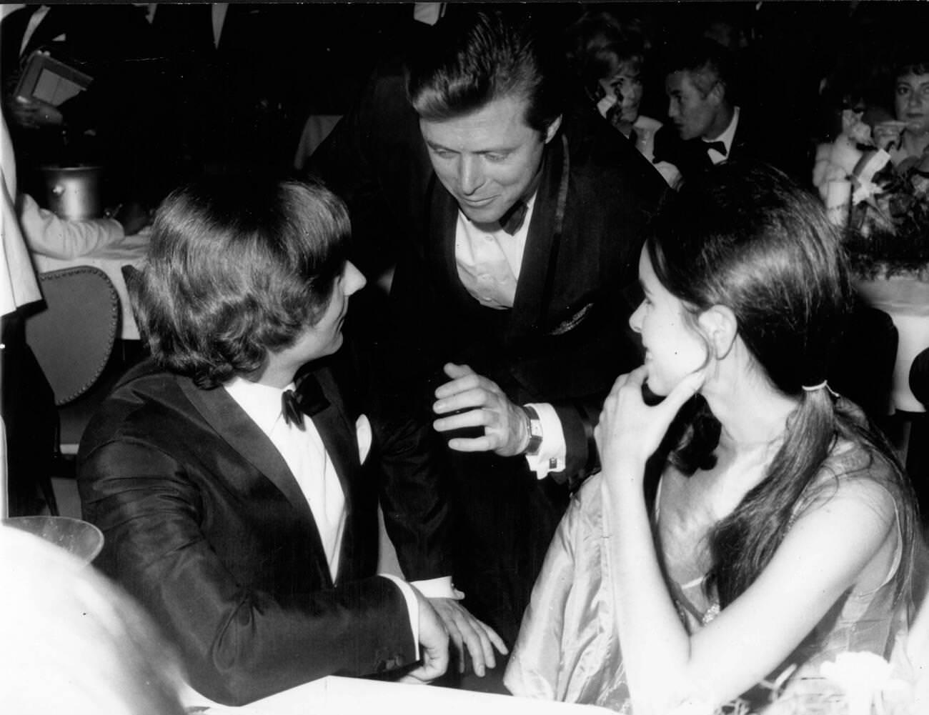 Roman Polanski, Edd Byrnes, And Geraldine Chaplin At A Film Festival.